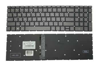 Клавиатура для ноутбука HP 250 G7 с подсветкой (Light), Black, (No Frame), RU
