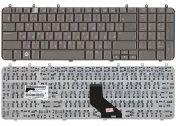 Клавиатура для ноутбука HP Pavilion (DV7-1000) Brown, RU
