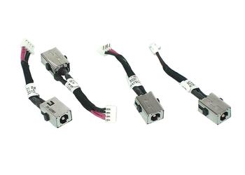 Разъем питания для ноутбука HP Compaq Mini 110, 910 Series Mini 110-1000, 110-3000, 110-3100, 910, 6017B0205701 с кабелем HY-HP018