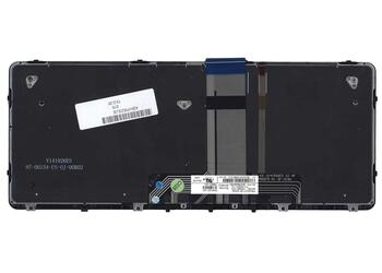 Клавиатура для ноутбука HP Pro X2 612 G1 с подсветкой (Light), Black, (Black Frame), RU - фото 3
