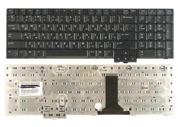 Клавиатура для ноутбука HP Compaq 8710P, 8710W Black, RU