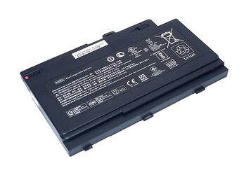 Аккумуляторная батарея для ноутбука HP AA06XL ZBook 17 G4 11.4V Black 8420mAh OEM