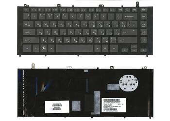 Клавиатура для ноутбука HP ProBook (4425S) Black, (Black Frame) RU