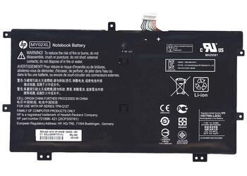 Аккумуляторная батарея для планшета HP MY02XL SlateBook x2 7.4V Black 2860mAh Orig