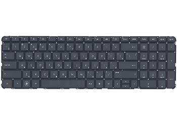Клавиатура для ноутбука HP Pavilion (DV7-7000) Black, (No Frame) RU - фото 2