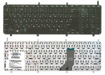 Клавиатура для ноутбука HP Pavilion (DV8, DV8-1000, DV8-1000EB, DV8-1001TX, DV8-1001XX, DV8-1002TX, DV8-1003TX, DV8T, DV8T-1000, HP HDX, HP HDX18, HP X18, HP X18T) Black, RU