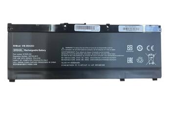 Аккумуляторная батарея для ноутбука HP SR04XL Omen 15-ce 15.4V Black 4550mAh OEM