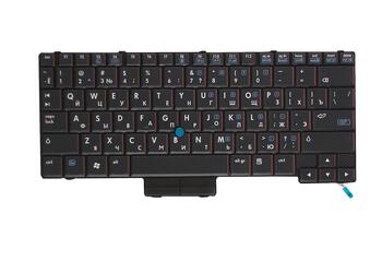 Клавиатура для ноутбука HP Compaq 2510p, Elitebook 2530p с указателем (Point Stick) Black, RU - фото 2