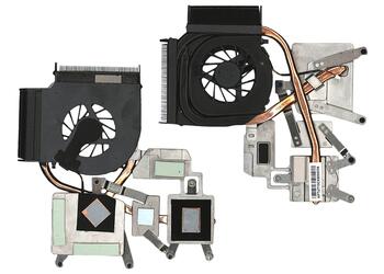 Система охлаждения для ноутбука HP 3-pin HP Compaq Evo N610C, N620C