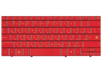 Клавиатура для ноутбука HP Mini (700, 1000, 1100) Red, RU - фото 2