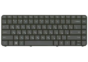 Клавиатура для ноутбука HP Pavilion (DM4-3000) с подсветкой (Light), Black, (Black Frame) RU - фото 2