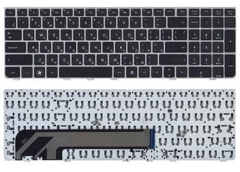 Клавиатура для ноутбука HP ProBook (4535S, 4530S, 4730S) Black, (Silver Frame) RU