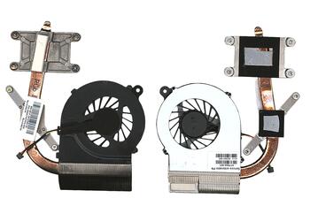 Система охлаждения для ноутбука HP 5V 0,45А 3-pin Delta Presario CQ42, CQ72, G42, G62, G72 (Intel)