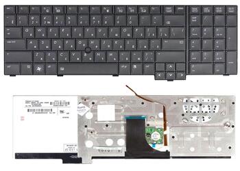 Клавиатура HP EliteBook (8740W) с подсветкой (Light) Black, RU