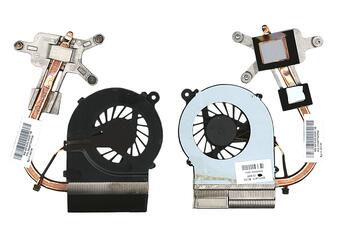 Система охлаждения для ноутбука HP 5V 0,4А 3-pin Delta, Presario CQ42, CQ72, G42, G62, G72 (AMD)