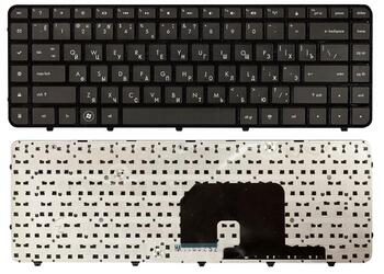 Клавиатура для ноутбука HP Pavilion DV6-3000, DV6-3100, DV6-3200, DV6-3300, DV6-4000, DV6T-3000, DV6T-3100, DV6T-3200, DV6T-4000, DV6Z-3000, DV6Z-3100 Black, RU