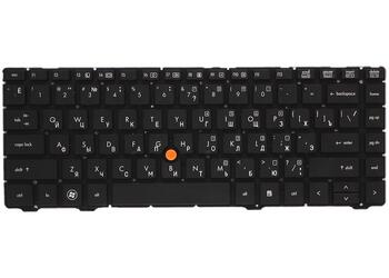 Клавиатура для ноутбука HP Elitebook (8460W) с указателем (Point Stick) Black, (No Frame) RU (горизонтальный энтер) - фото 2