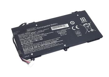 Аккумуляторная батарея для ноутбука HP SE03 Pavilion 14 11.55V Black 3600mAh OEM