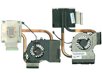 Система охлаждения для ноутбука HP 5V 0,4А 4-pin DELTA HP Pavilion DV6-6000, DV7-7000 (AMD c интегр. видео)