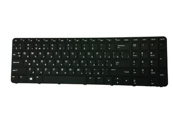 Клавиатура для ноутбука HP ProBook (450 G3, 455 G3, 470 G3, 450 G4, 455 G4, 470 G4) с подсветкой (Light), Black, (Black Frame), RU