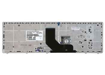 Клавиатура для ноутбука HP Probook 6560b, 6565b, 6570B, 6575B, Elitebook 8560p, 8570p, 8570w с указателем (Point Stick), Black, (Silver Frame) RU - фото 3