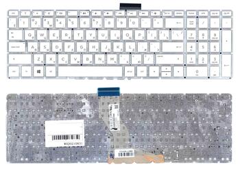 Клавиатура для ноутбука HP (15-BW 250 G6) White, (No Frame) RU