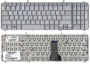 Клавиатура для ноутбука HP Pavilion (HDX16), Silver, RU