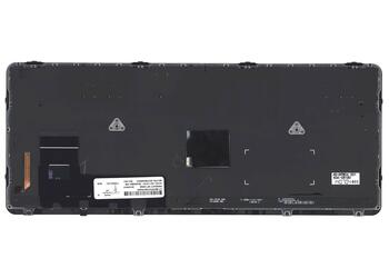 Клавиатура для ноутбука HP EliteBook 820 G1 с подсветкой (Light), с указателем (Point Stick) Black, RU - фото 3