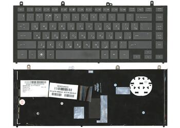 Клавиатура для ноутбука HP ProBook (4320S) Black, (Black Frame) RU