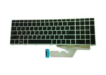 Клавиатура для ноутбука HP ProBook (450 G5) с подсветкой (Light), Black, (Black Frame), RU