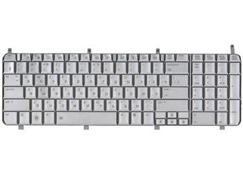 Клавиатура для ноутбука HP Pavilion (HDX18) с подсветкой (Light), Silver, RU - фото 2