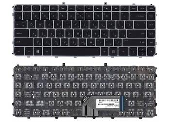 Клавиатура для ноутбука HP Envy (4-1000, 6-1000) Black, (Silver Frame) RU