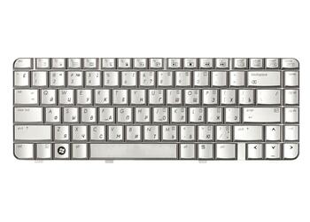 Клавиатура для ноутбука HP Pavilion (DV3000, DV3500) Silver, RU - фото 2
