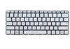 Клавиатура для ноутбука HP Envy (13-d) с подсветкой (Light) Silver, (Black Frame) RU - фото 2, миниатюра
