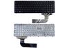 Клавиатура для ноутбука HP Pavilion (17-F, 15-P) Black, (Black Frame) RU