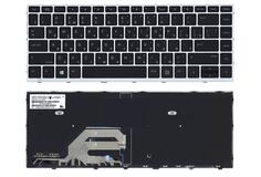 Купить Клавиатура для ноутбука HP ProBook (640 G4), Black, (Grey Frame) RU