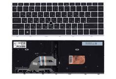 Купить Клавиатура для ноутбука HP Probook (430 G5, 440 G5, 445 G5) Silver с трекпоинтом (No Frame) RU