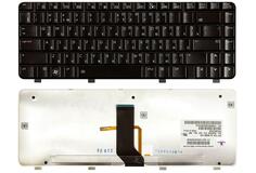 Купить Клавиатура для ноутбука HP Pavilion (DV3-2000, DV3-2100) с подсветкой (Light), Black, RU