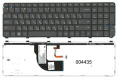Купить Клавиатура для ноутбука HP Pavilion (DV7-7000) Black, (Black Frame), RU HP Pavilion (DV7-7000) с подсветкой (Light) Black, (Black Frame) RU